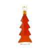 Holiday-Themed Glass Liquor Decanter, Christmas Tree Design