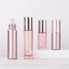 Pink Glass Rollerball Bottles (5ml/10ml), Suitable for Perfumes And Decanters.