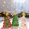 Christmas tree-shaped hand sanitizer pump bottle