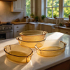Heat-Resistant Borosilicate Glass Oven Dish
