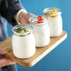 Plastic Covered Pudding Jar