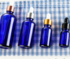 UV Protective Blue Essential Oil Dropper Bottle