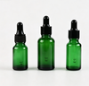 Green Dropper Essential Oil Glass Bottle