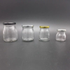 Glass Threaded Pudding Jars, Dessert Yogurt Cups