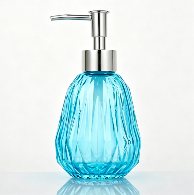 350ml Curved Belly Soap Dispenser Bottle