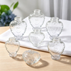 Heart Shape Glass Lampshade Cover 