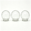 Crackle-finish Spherical Glass Light Bulb Shade for Wedding And Christmas Decorations.