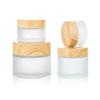 Wooden Lid Cream Jar
