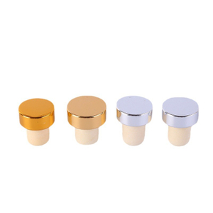 T-shaped Metal-topped Polymer Stopper – Universal Sealing Stopper for Fruit Wine And Red Wine Bottles