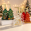 Christmas tree-shaped hand sanitizer pump bottle