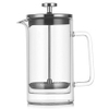 Double-walled Borosilicate Glass French Press, Suitable for Brewing Coffee And Tea.