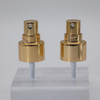 Luxury Gold Aluminum Cover Cosmetic Mist Sprayer with Cover Cap