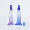10 15 18 20ml Mermaid Tail Shaped Glass Perfume Spray Bottles With Refillable Gradient Color Empty Mist Sprayer
