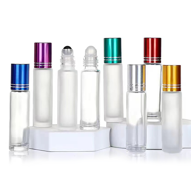 Colored Aluminum Cap Ball Bottle