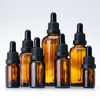 Amber-colored Glass Bottle with Essential Oil Dropper