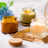 Cork Glass Candle Jars, Available in Various Sizes And Customizable.