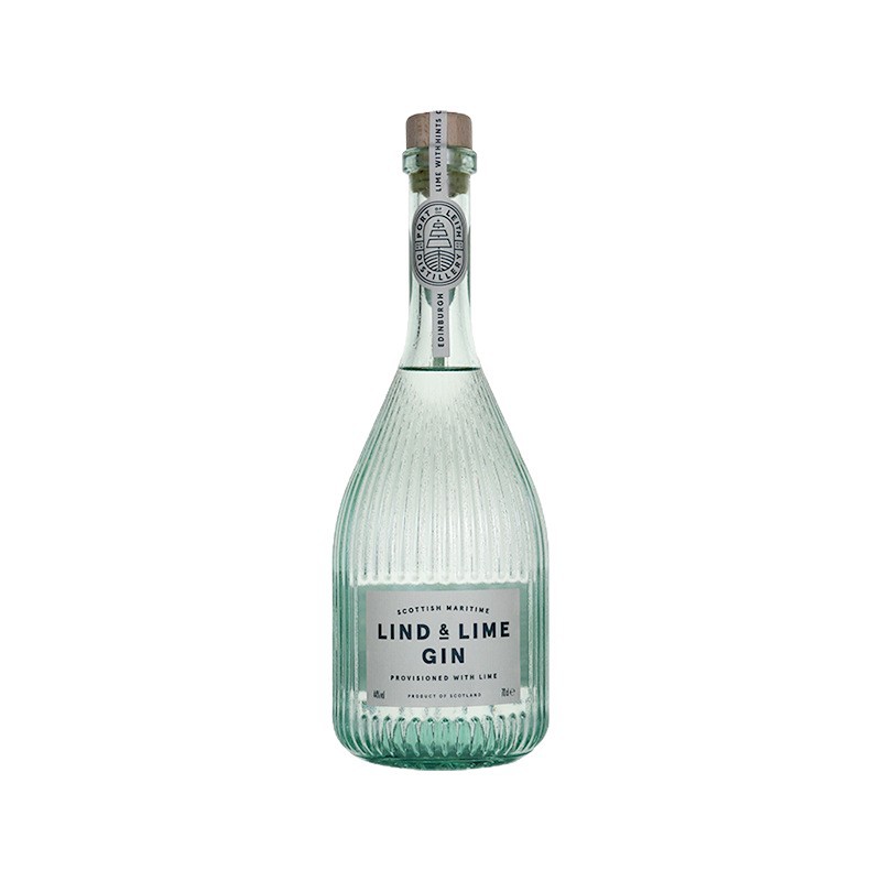 Premium Striped Glass Wine Bottle with Extended Neck