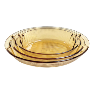 Heat-Resistant Borosilicate Glass Oven Dish