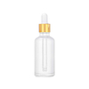Essential oil dropper clear glass bottle