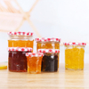 Trapezoid Glass Caviar Jar Packaging