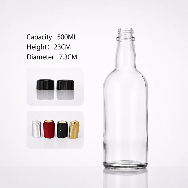 500ml Spirit Glass Bottle