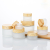 Wooden Lid Cream Jar