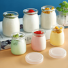 Plastic Covered Pudding Jar