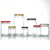 Round Honey Glass Jar