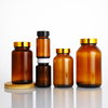 Wholesale Amber Glass Capsule Bottles, Medicine Bottles, And Laboratory Bottles