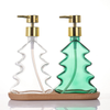 Christmas tree-shaped hand sanitizer pump bottle