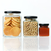 Square Glass Honey Jar Packaging