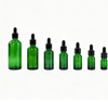 Green Dropper Essential Oil Glass Bottle
