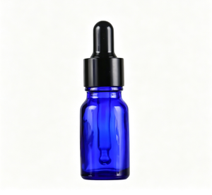 UV Protective Blue Essential Oil Dropper Bottle
