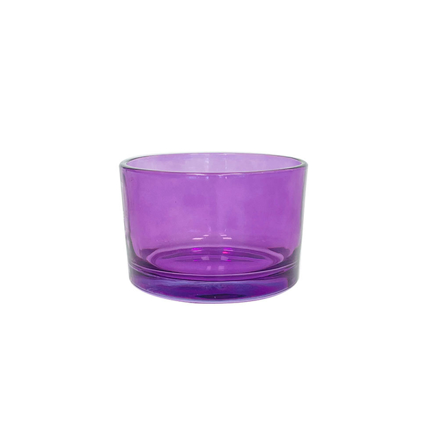 Colorful Transparent Candle Cup Glass Jar