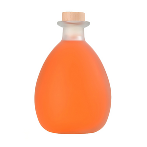 Glass Beverage Bottle/fruit Wine Bottle, Round And Bulging Shape