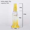 10 15 18 20ml Mermaid Tail Shaped Glass Perfume Spray Bottles With Refillable Gradient Color Empty Mist Sprayer