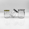 Glass Threaded Pudding Jars, Dessert Yogurt Cups