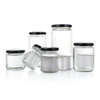Round Honey Glass Jar