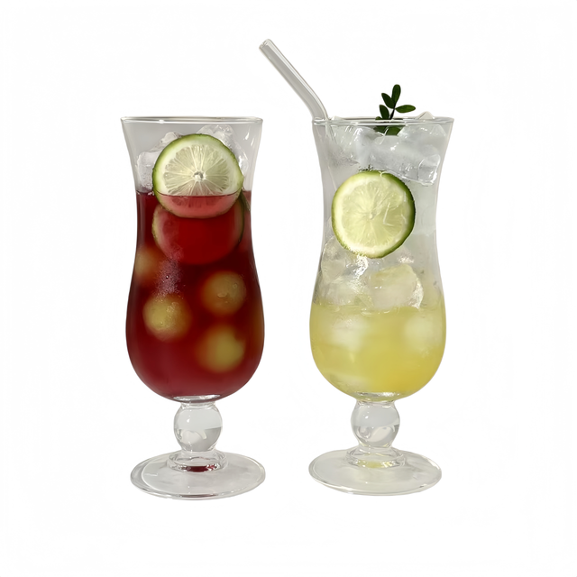 480ml Glass Hurricane Glass / Juice Glass