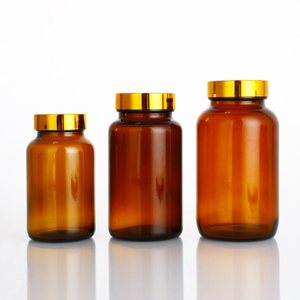 Wholesale Amber Glass Capsule Bottles, Medicine Bottles, And Laboratory Bottles