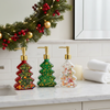 Christmas tree-shaped hand sanitizer pump bottle